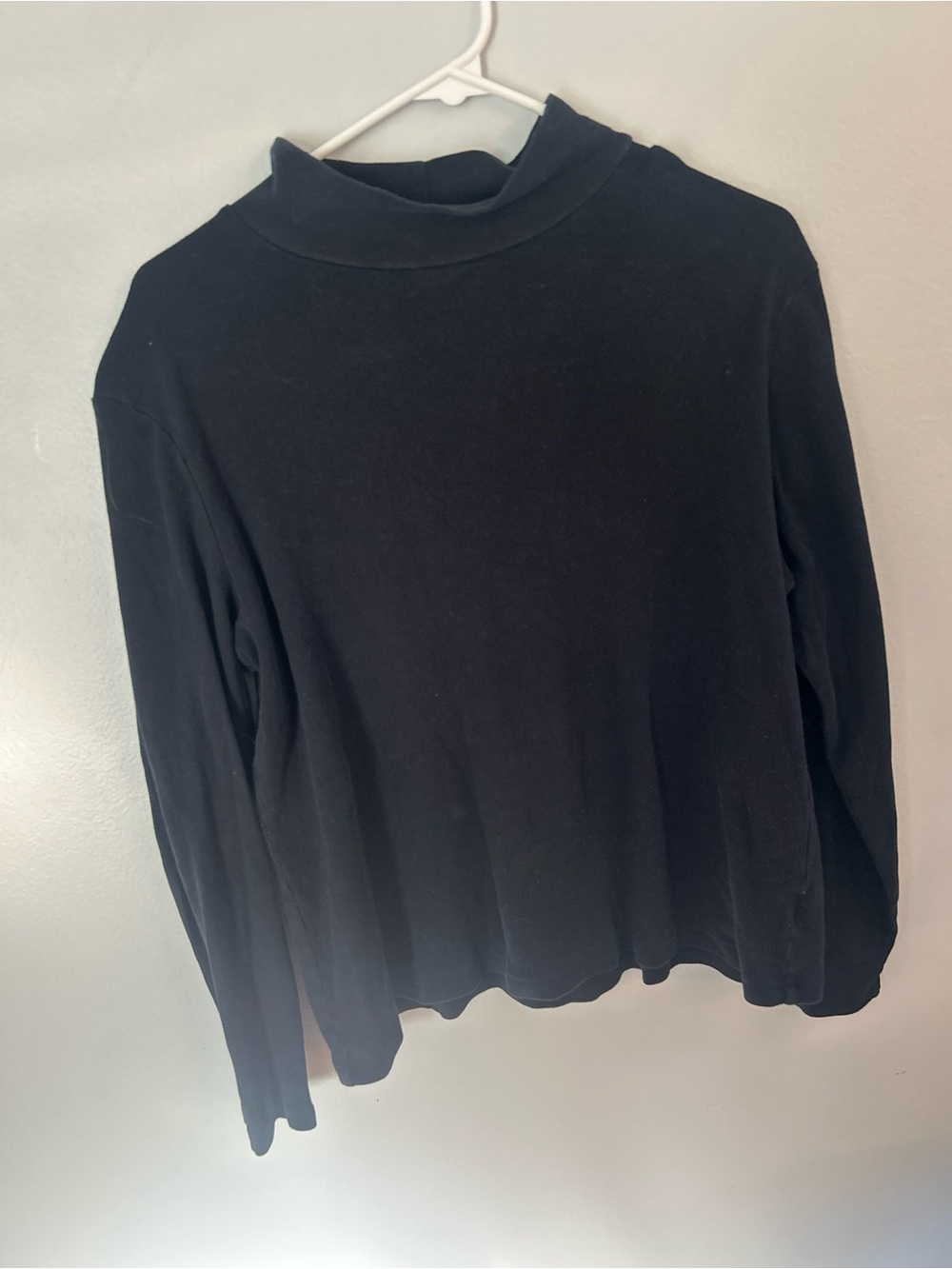 croft & barrow Men's Black Turtleneck Sweater